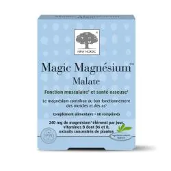 NEW NORDIC Magic Magnésium Malate x60 Comprimés