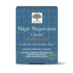 NEW NORDIC Magic Magnésium Citrate x60 Comprimés