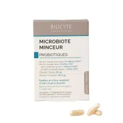 BIOCYTE Microbiote minceur Probiotiques x40 gélules