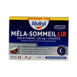 ALVITYL Bien-Etre Physique - Mela sommeil LIB 30 comprimés