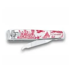 3 CLAVELES Coupe-ongles avec lime collection Jouy 8cm