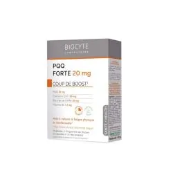 BIOCYTE PQQ Forte 20mg Coup de Boost x10 Gélules