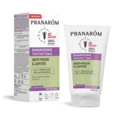 PRANAROM Aromapoux - Shampoing traitant 2en1 anti-poux et lentes 150ml