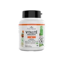 FLORA NATURA Complexe 4+ - Vitalité Immunité bio x120 gélules