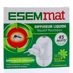 ESEMMAT Diffuseur liquide Répulsif Moustiques