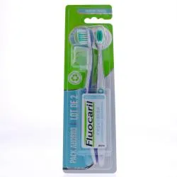 FLUOCARIL Brosse à dents Précision Interdentaire Médium 0,23mm lot de 2