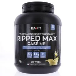 EAFIT Ripped max caséine vanille pot 750g