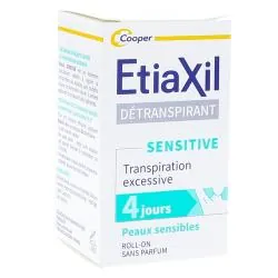 ETIAXIL Détranspirant Sensitive roll-on 15ml unité