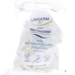 GILBERT Neutraderm - Pads rectangles de coton 8x10cm x180