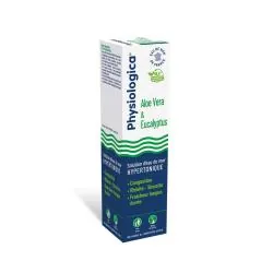 PHYSIOLOGICA Solution d'eau de mer hypertonique Aloe Vera & Eucalyptus 120ml