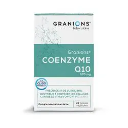 GRANIONS Les essentiels - Coenzyme Q10 120mg boîte de 30 gélules