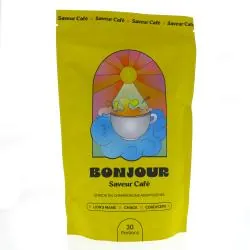 BONJOUR Boisson aux champignons adaptogènes Saveur Café 180g