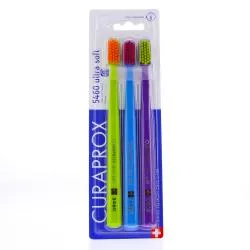 CURAPROX CS 5460 Ultra Soft - Brosse à dents lot de 3