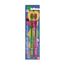 CURAPROX CS 5460 Ultra Soft - Brosse à dents lot de 2 - summer edition