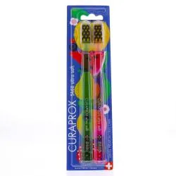 CURAPROX CS 5460 Ultra Soft - Brosse à dents lot de 2 - summer edition