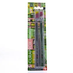 CURAPROX CS 5460 Ultra Soft - Brosse à dents lot de 2 - edition recyclée