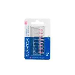 CURAPROX Prime Start - 5 Brossettes Interdentaires + 2 Manches recharge n°08 rose