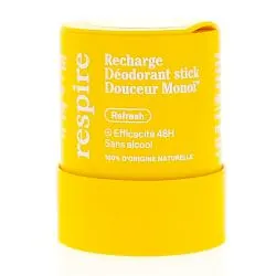 RESPIRE Déodorant Stick Douceur Monoï recharge 50g