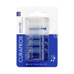 CURAPROX Perio start - 5 brossettes interdentaires + 2 manches recharge n°410