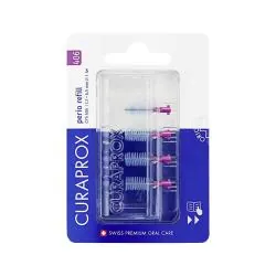 CURAPROX Perio Plus - 5 brossettes interdentaires + 1 manche n°406 large recharge