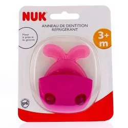 NUK Anneau de dentition réfrigérant +3mois lapin