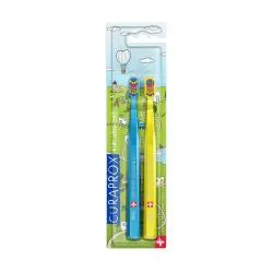 CURAPROX Brosse à dents Kids ultra soft lot de 2