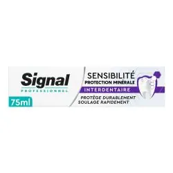 SIGNAL Sensibilité - Dentifrice protection minérale interdentaire 75ml