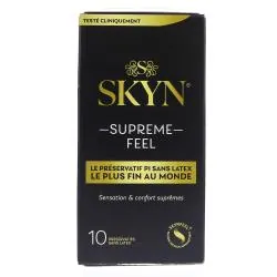 MANIX Skyn - Supreme Feel Préservatifs sans latex exra fin x10