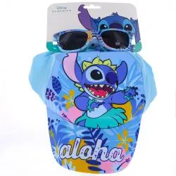 TINOKOU Lunettes de soleil et Casquette lilo & stitch taille 53