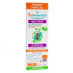 PURESSENTIEL Lotion traitante anti-poux + peigne 200ml