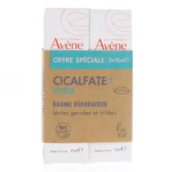 AVÈNE Cicalfate Lèvres Baume réparateur 10ml x2