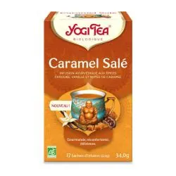 YOGI TEA Infusion Caramel Salé Bio x17 sachets
