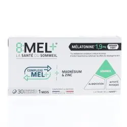 8MEL+ Mélatonine 1,9mg x30 comprimés