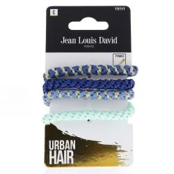JEAN LOUIS DAVID Elastiques Tissus x4