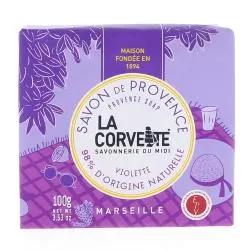 LA CORVETTE Savon de Provence Violette 100g