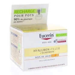 EUCERIN Hyaluron-Filler + Elasticity - Soin de jour SPF30 eco-recharge 50ml