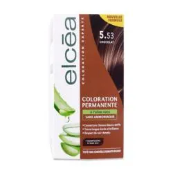 ELCEA Coloration permanente à l'aloé vera chocolat 5.53