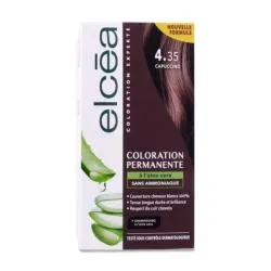 ELCEA Coloration permanente à l'aloé vera capuccino 4.35