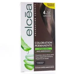 ELCEA Coloration permanente à l'aloé vera capuccino 4.35
