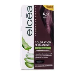 ELCEA Coloration permanente à l'aloé vera moka 4.51