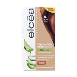 ELCEA Coloration permanente à l'aloé vera blond foncé 6.