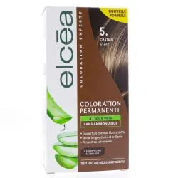ELCEA Coloration permanente à l'aloé vera chatain clair 5.
