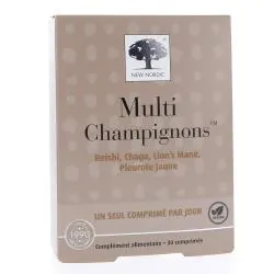 NEW NORDIC Multi Champignons 30 comprimés