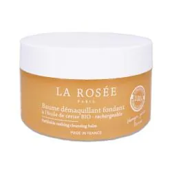 LA ROSEE Baume démaquillant fondant rechargeable pot 90ml