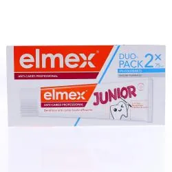 ELMEX Anti-Caries - Dentifrice Junior 6-12 ans lot de 2x75ml