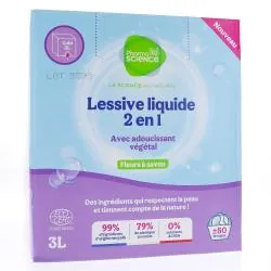 PHARMASCIENCE Lessive Liquide 2 en 1 cubi de 3l