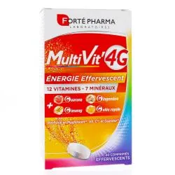 FORTE PHARMA MultiVit' 4G Energie x30 comprimés effervescents
