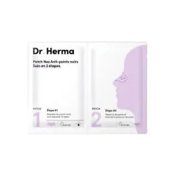 DR. HERMA Patchs Anti-Points Noirs en 2 Etapes