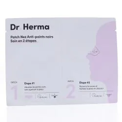 DR. HERMA Patchs Anti-Points Noirs en 2 Etapes