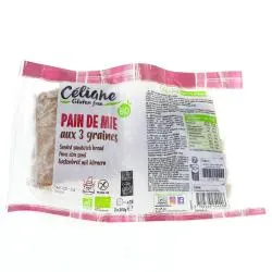 CELIANE Pain de Mie aux 3 graines 2x200g